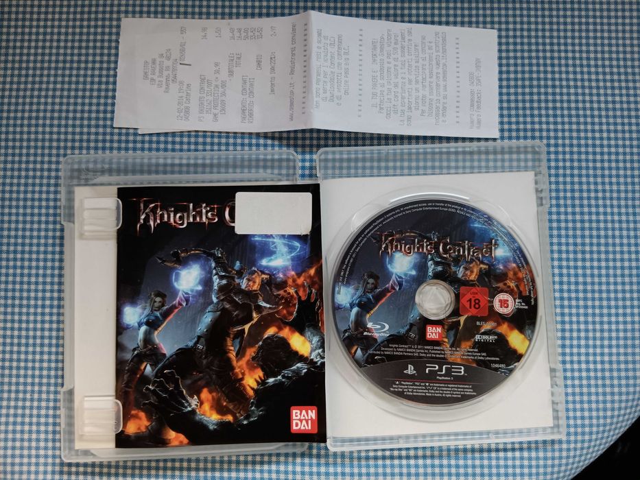Khights Contract, CD Joc Ps3 de colectie,foarte Rar,complet si factura
