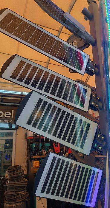 Солничний прожектор лед РКУ solar led quyosh panelli yoritgich chiroq