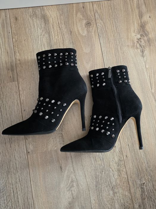 Нови боти Baldinini 40 размер естествен велур и кожа