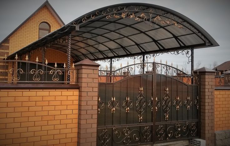 Навес ворота тапчан беседка качели