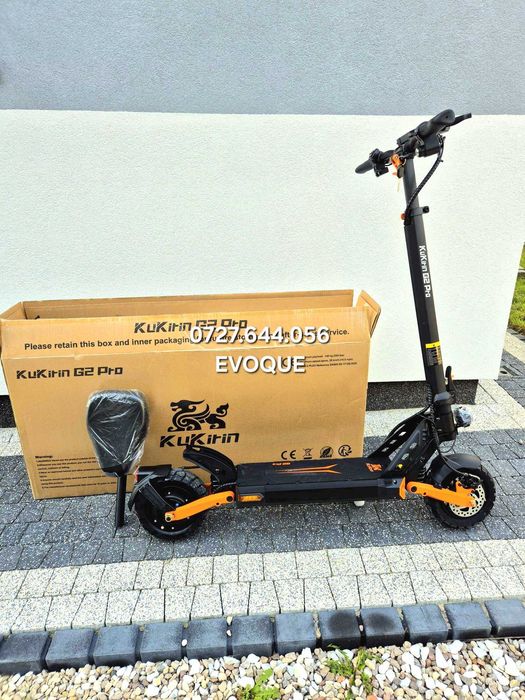 Trotineta electrica KUKIRIN G2 pro noua 2026 sigilata frumoasa usoara