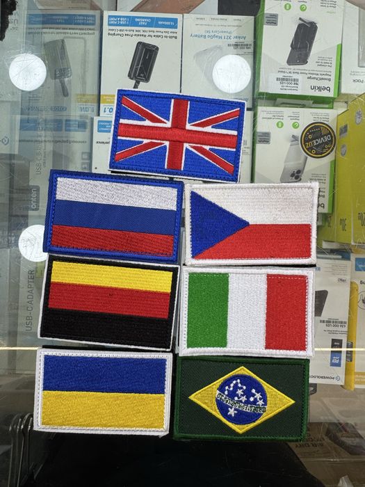 Нашивки шевроны наклейки патчи на одежду и рюкзаки