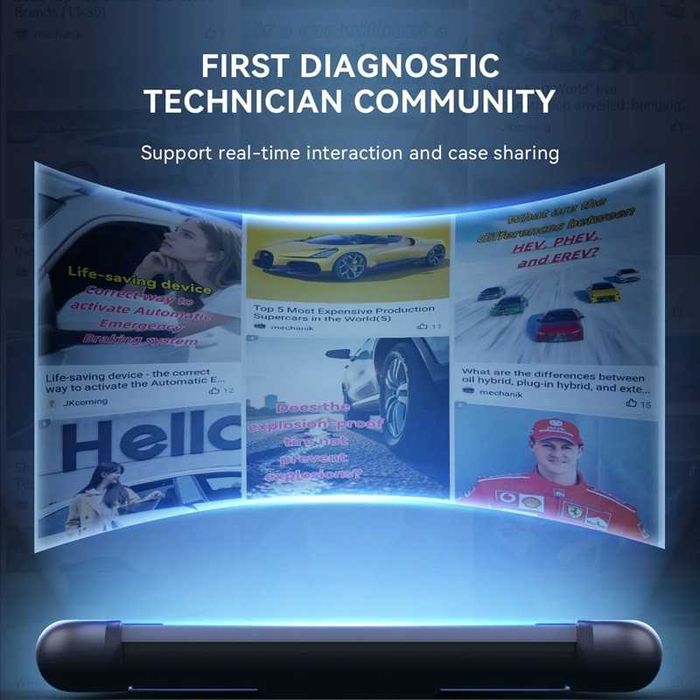 MUCAR 892BT,Автодиагностика на Български, 35 ресет,AI,Доживотен ъпдейт