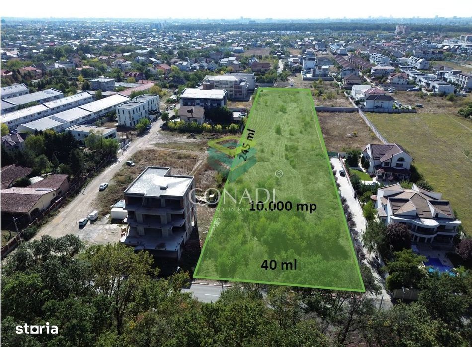Teren - Voluntari - vis a vis de Padure - 10.000 mp