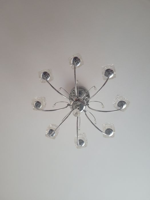 Lustra 8 brate bec halogen 12v