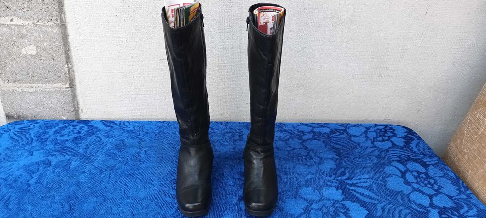 Black Fanas | cizme dama piele | mar. 36 | 22 cm