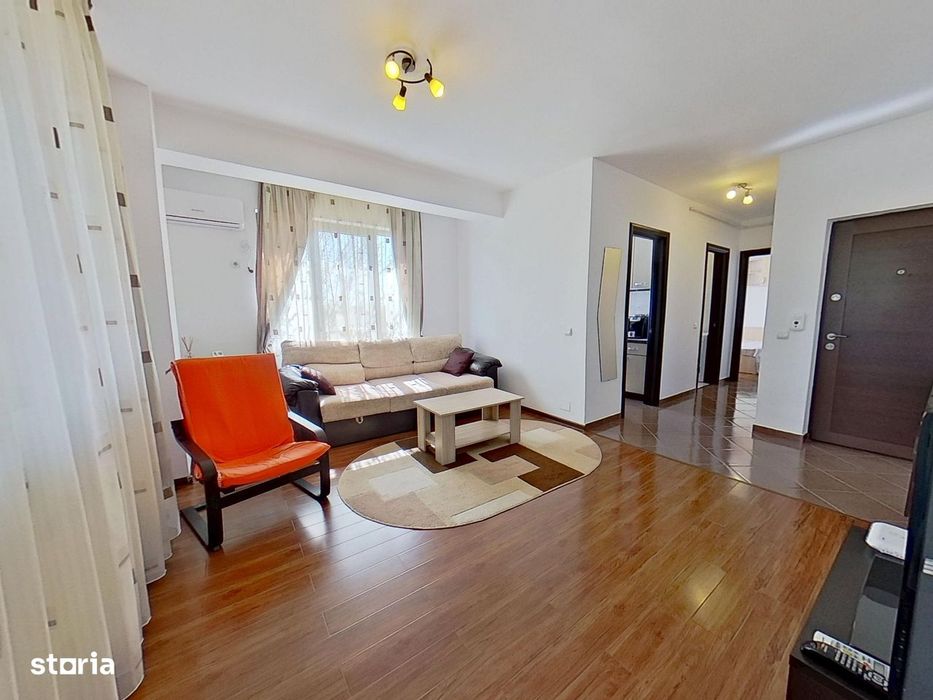 Ap. 2 camere dec., Bucureștii Noi – Chitilei, et 2/4, centrală proprie — fotografia 2