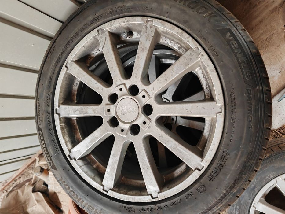 Jante aliaj  cu anvelope vara 2023 VW, Audi, Seat, SKoda(5X100)