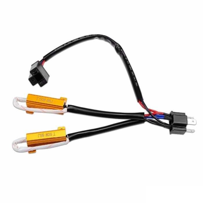 Компесатор Canbus за грешки LED крушки H1 H3 H4 H7 H8 H11 HB3 HB4 и др