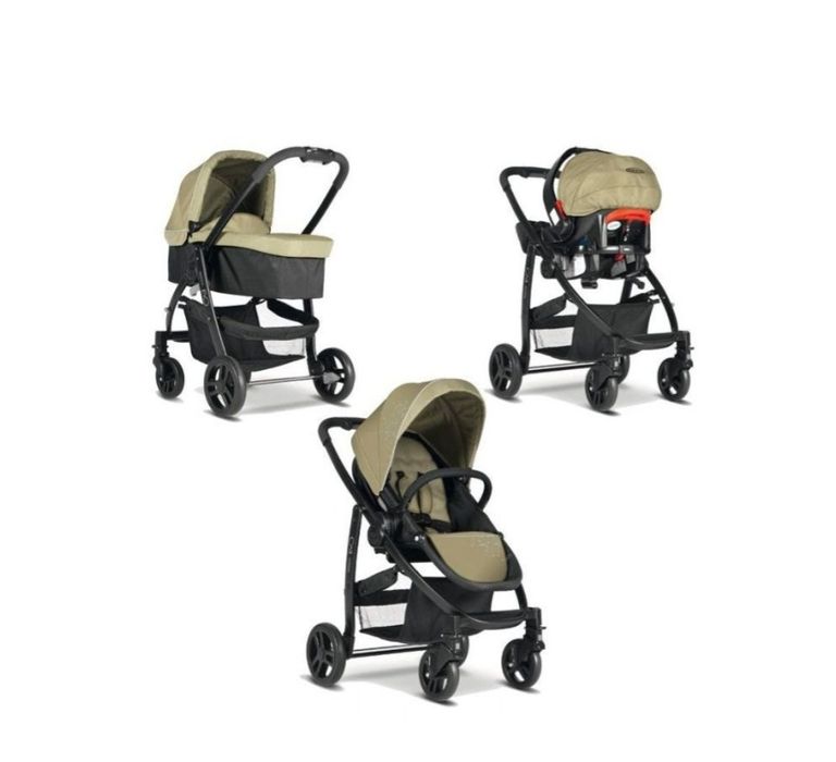 Бебешка количка Graco evo trio бежова