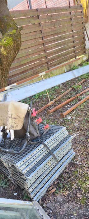 Vand scara exterioara inox