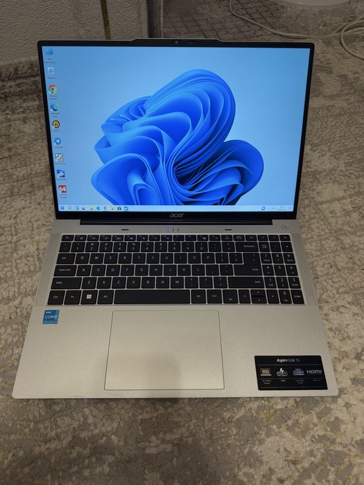 Срочно ! Acer aspire 16 i3 13th 512gb dasturlash ofis bugalteriya trad