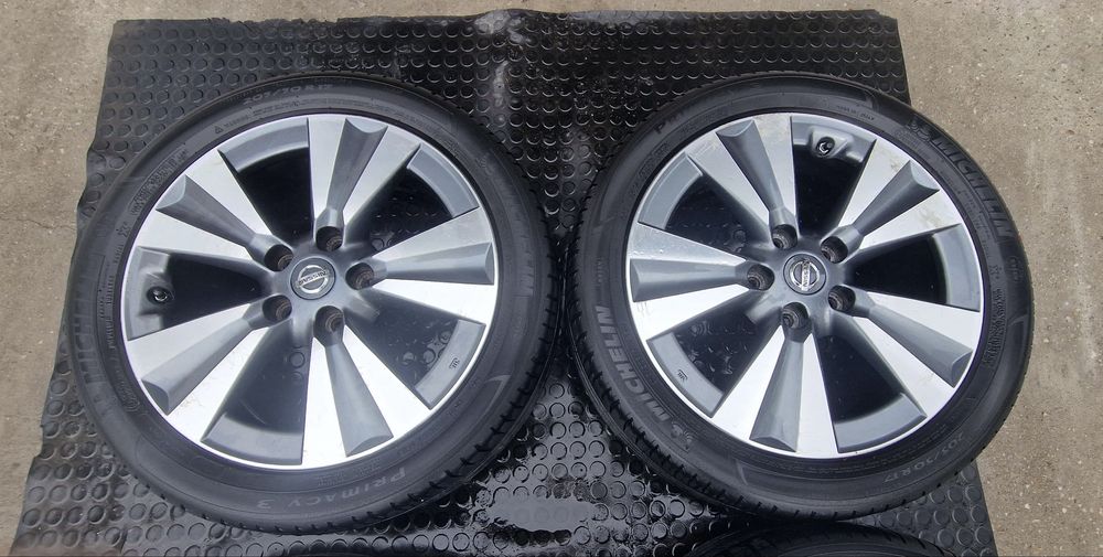 Roti/Jante Nissan Qashqai/Pulsar ORIGINALE Diamond Cut