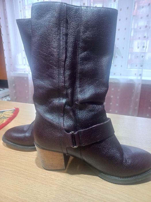 Дамски ботуши от естествена кожа!!!