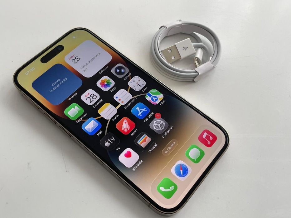 Iphone 14 Pro Gold 128 GB - Liber de retea