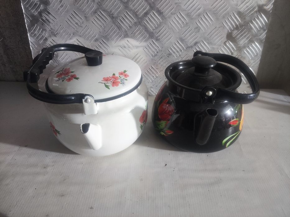 Чайник, Вазы,  Самовар
