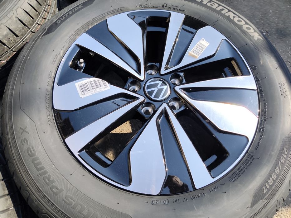 17" оригинални алуминиеви джанти за Vw Tiguan, Passat/Skoda...