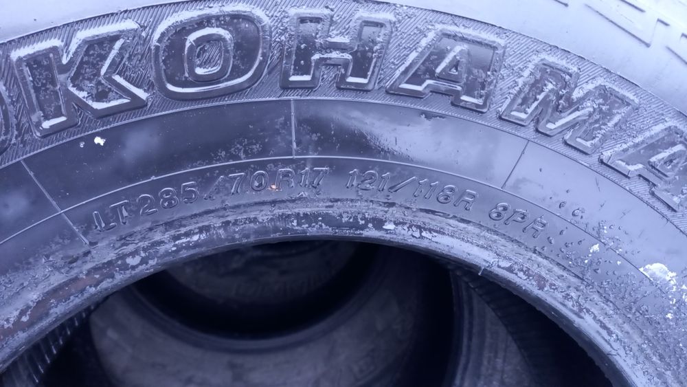 Шины йокогама б/у летние