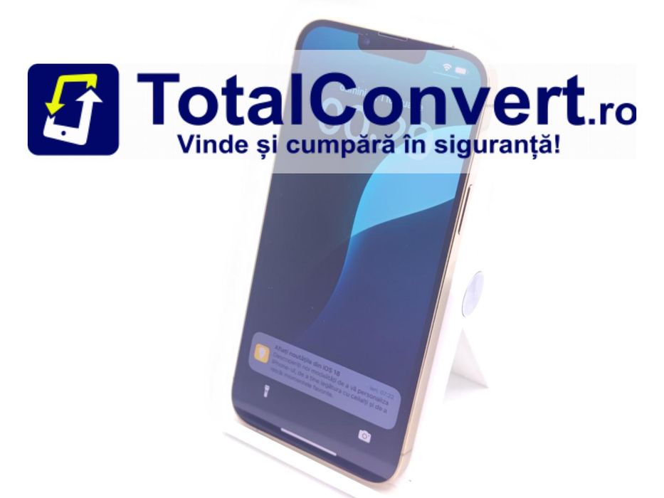 Apple iPhone 13 Pro Max 256GB Gold 6GB, Garantie 24 luni | #D90781