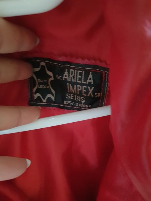 Geaca din piele naturala noua ,plata in cont