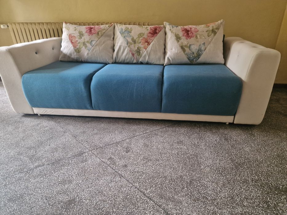 Vand canapea coltar Bambus