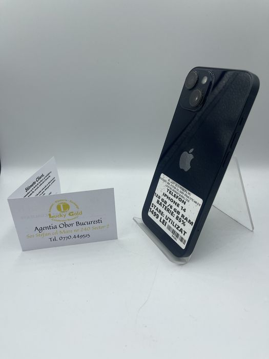 Iphone 14 128GB / 85% Bat FACTURA/GARANTIE #54201