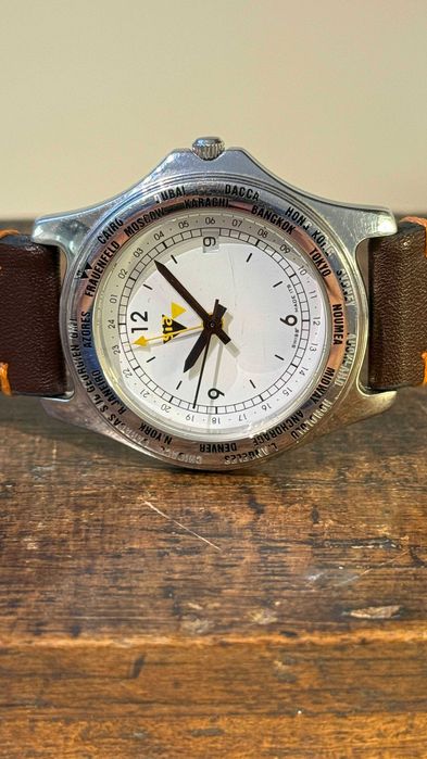 Ceas Sia gmt quartz 39mm swiss made