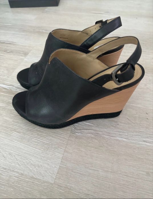 Platforme de piele Geox