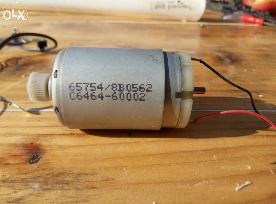 Motoraș electric Johnson 6,12,18 V, cu magneți permanenți, generator