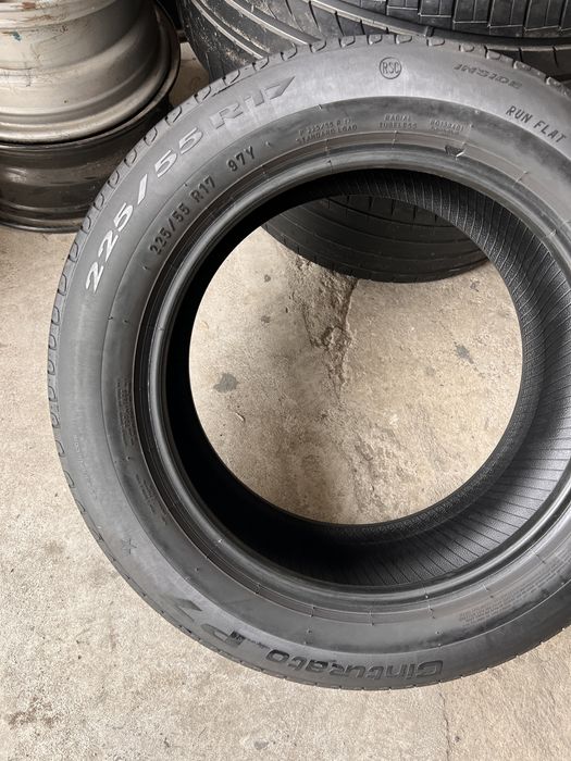 4 anvelope vara 225/55/17 , Pirelli , RunFlat !