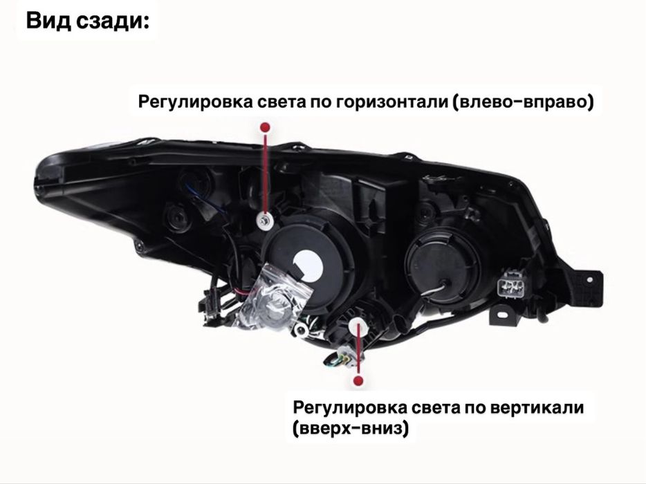 LED-фары Subaru Forester SH 2009–2012