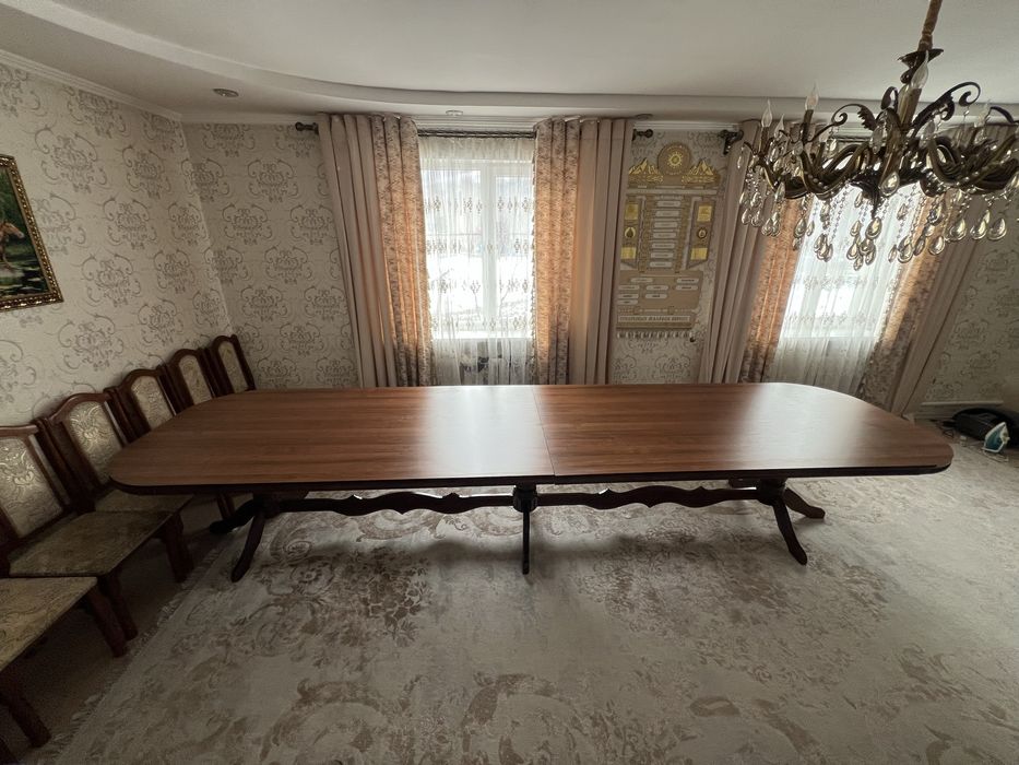 Обеденный стол, крупноформатный 5 метров