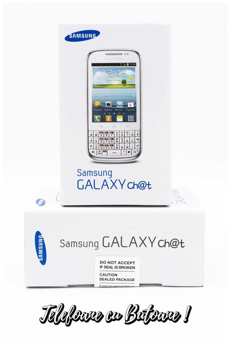 Samsung Galaxy chat GT-B5330 - Model 2012 - Telefon tactil cu butoane