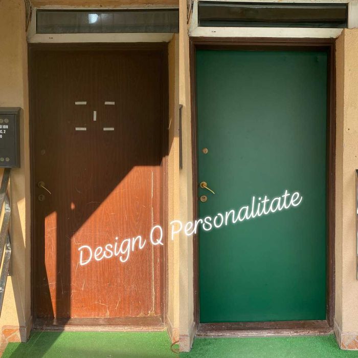 Colantare mobilier/usa metalica / reconditionare usi prin colantare