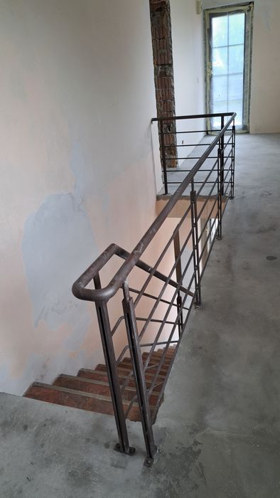 Balustradă interioară din fier masiv 460×340×90 cm