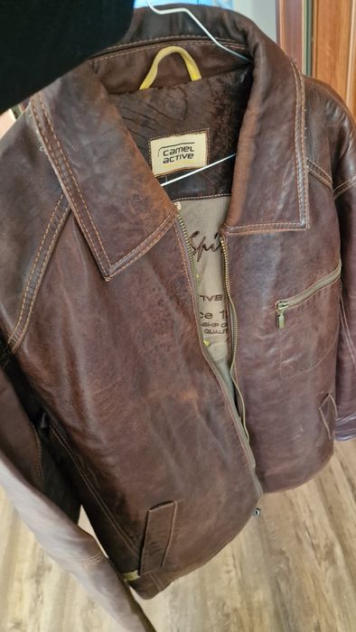 Кожено яке Camel номер 52