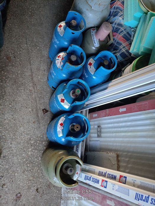 Газови бутилки за каравана или кемпер