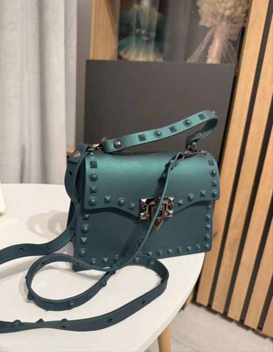 Genata verde smarald metalizat Jelly