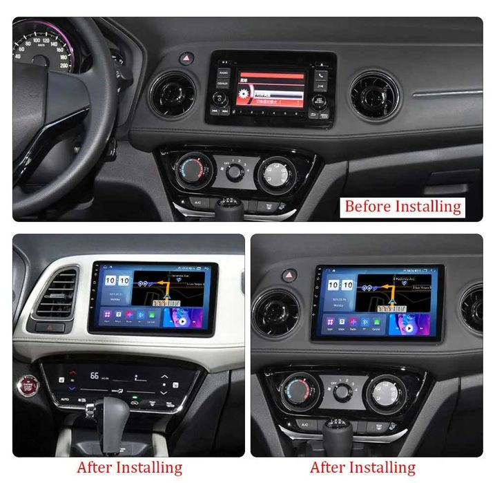Navigatie Android 14 HONDA HR-V XRV 2013-18 1/8 Gb CarPlay + CAMERA