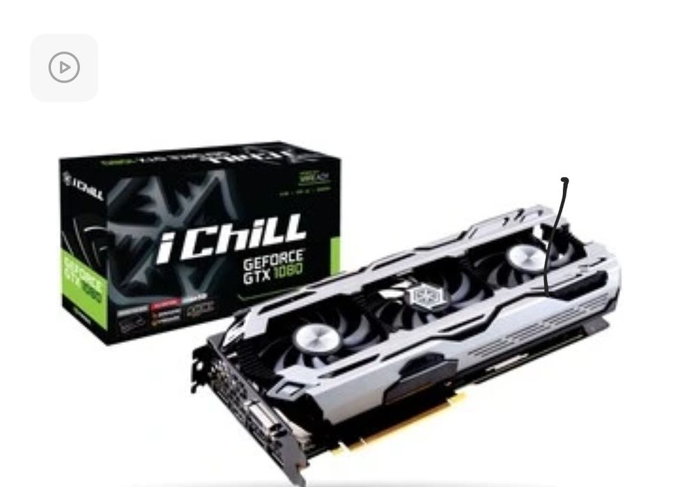 Видеокарта ichill GTX 1080 8Gb