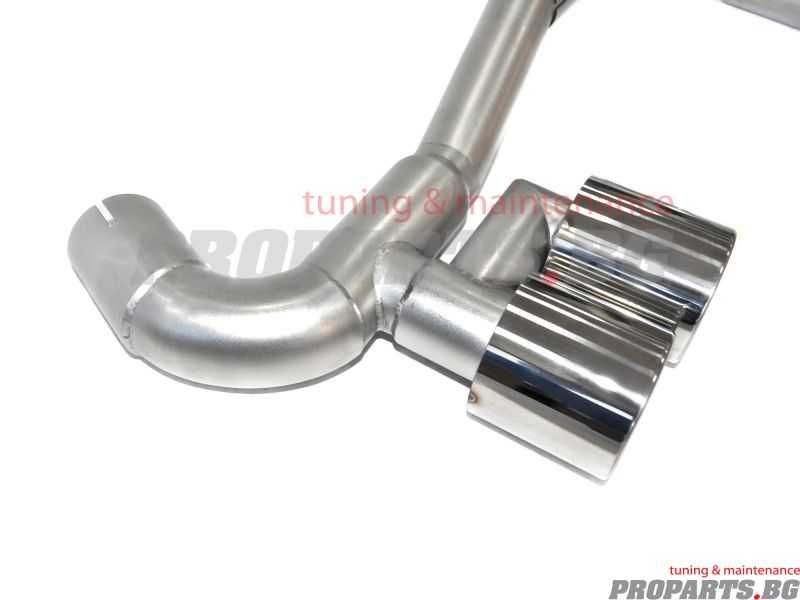 Раздвоена ауспухова генерация за BMW E90 E91 E92 M3 тип 06-12