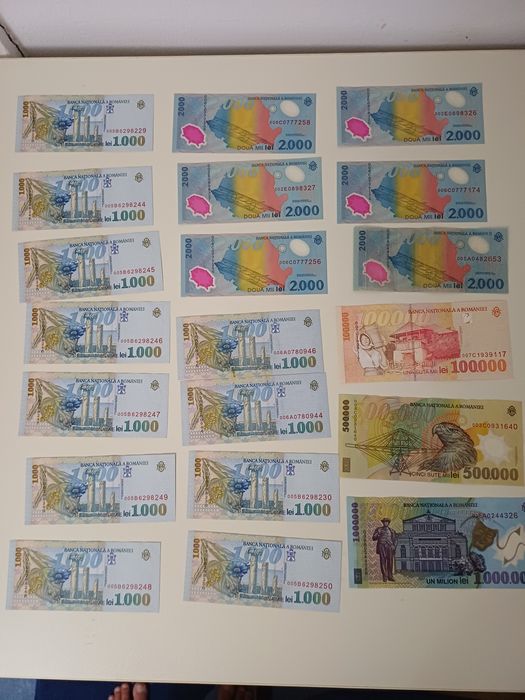 Colectie bancnote romanesti si straine