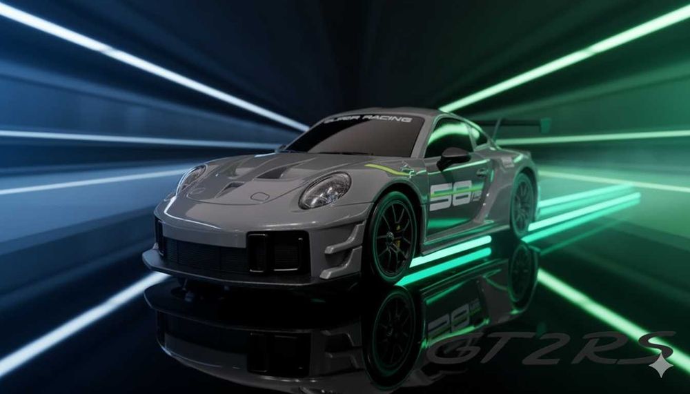 Дрифт RC Количка с Дистанционно Porsche 911 GT2 RS ТОП ЦЕНА