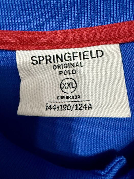 Tricou Springfield Original Polo albastru