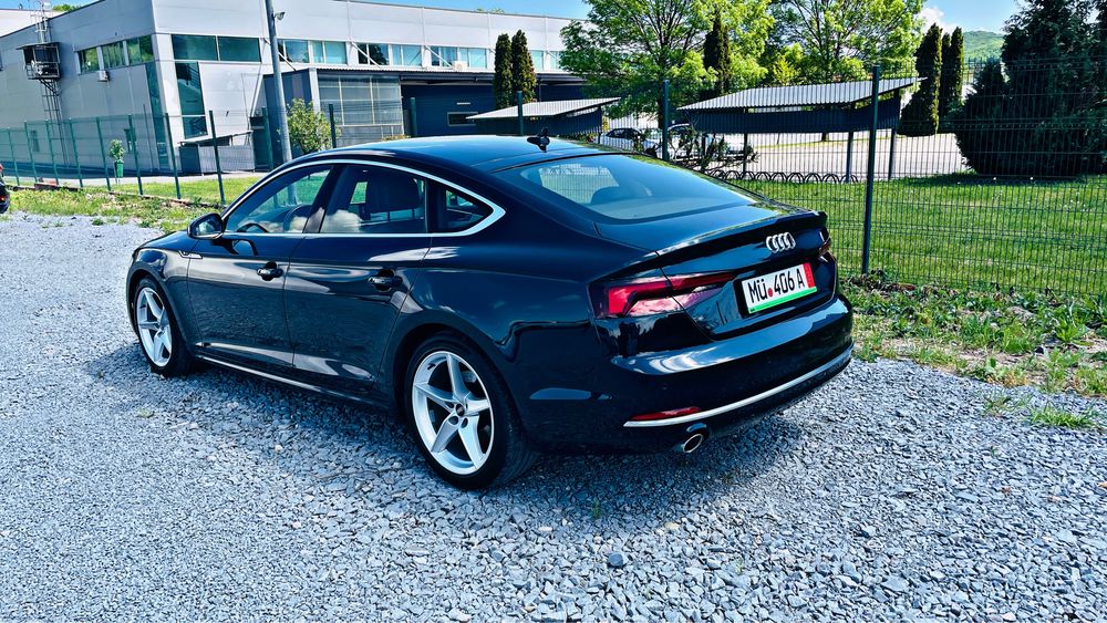Vand Audi A5 2018 S-Line 2.0tdi automat virtual cockpit led piele navi inc scaune lane assist pdc tempomat
