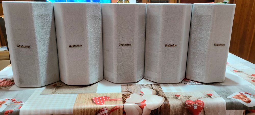 Домашно кино 5.1 Panasonic-Technics Dolby Digital ресивър+5 тонколони+субуфер - общо 550W RMS