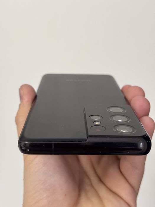 SAMSUNG Galaxy S21 Ultra 5G, 128GB, 12GB RAM, Dual SIM, Phantom Black