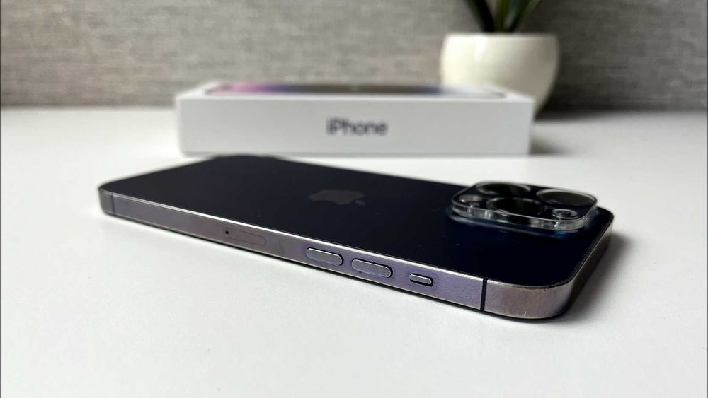 iPhone 14 Pro Max Deep Purple 128 Gb stare buna la cutie