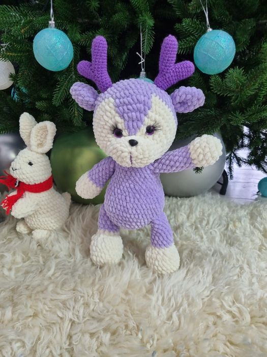 Шикарный олененок игрушка подарок