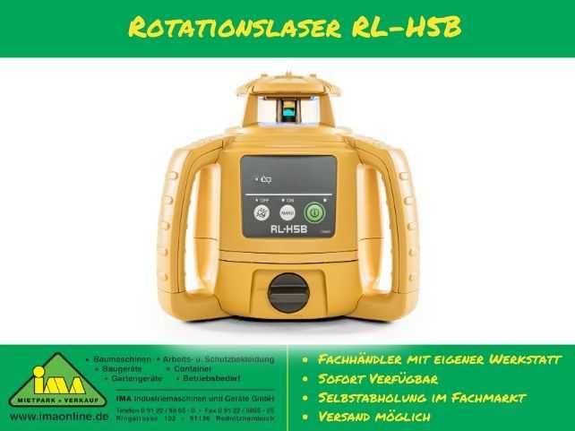 Laser rotativ Topcon RL-H5B NOU
